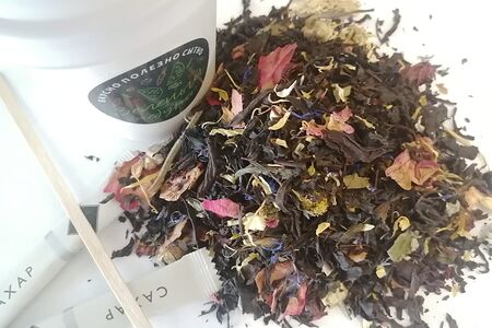 Черно-зеленый чай 1001 ночь