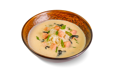 Суп Сливочный с лососем