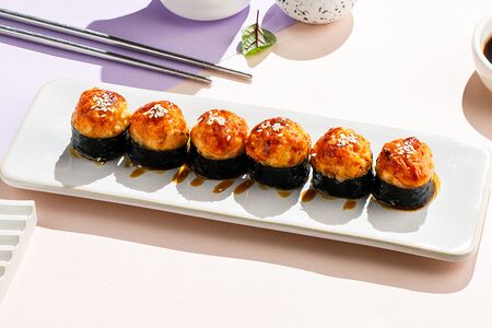 Запеченные роллы с тунцом 