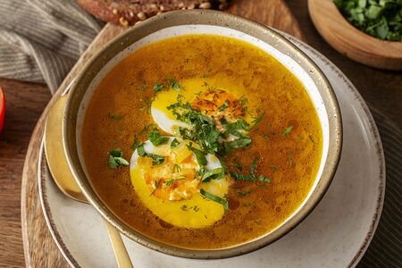 Куриный суп-лапша