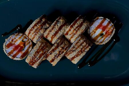 Темпура Тунец с луком