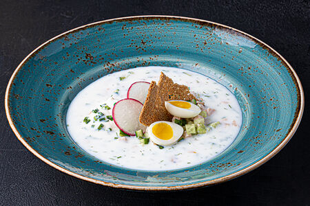 Окрошка на кефире