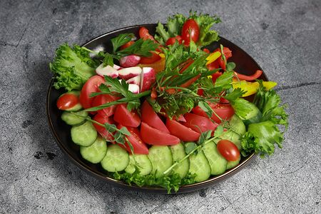 Овощная тарелка