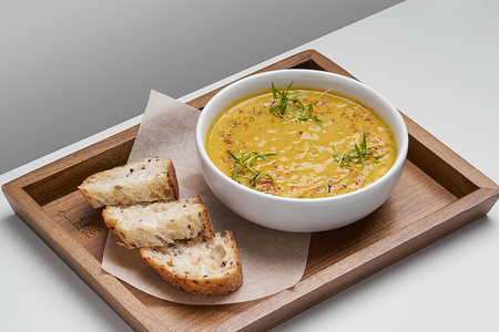 Крем-суп из чечевицы