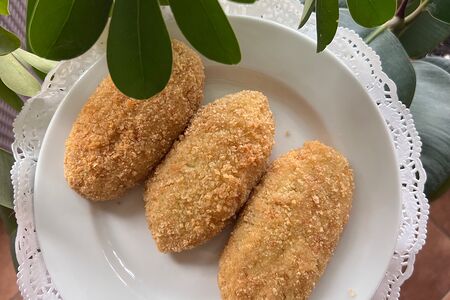 Зраза Картофельная постная с грибами