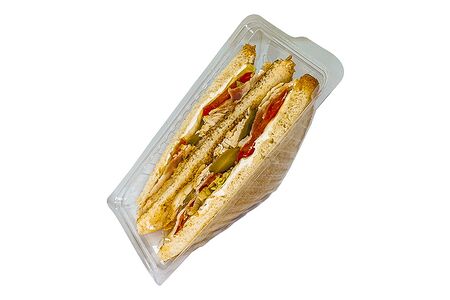 Сэндвич классический с курой и беконом