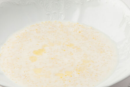 Каша пшенная на молоке