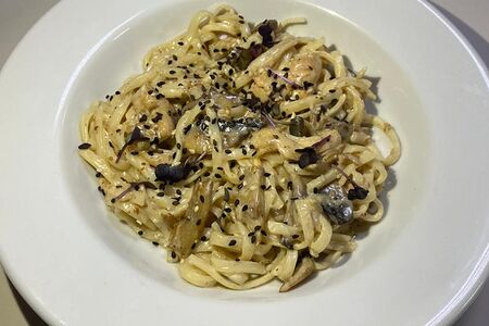 Вок сливочно-ореховый