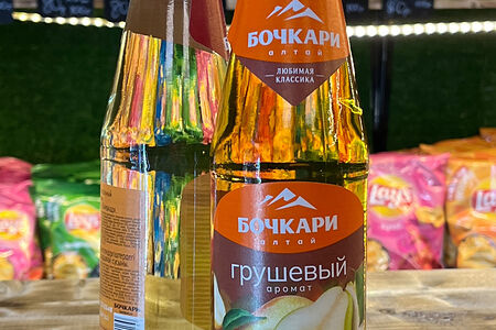 Лимонад Бочкари грушевый