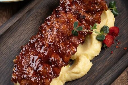 Ребра в соусе BBQ
