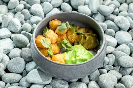 Треска в темпуре