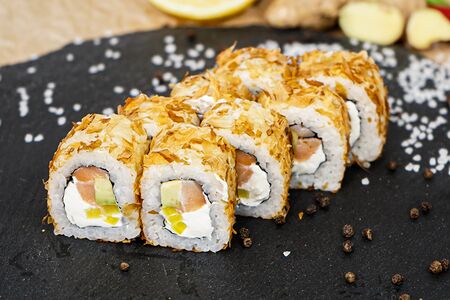 Ситоку с лососем