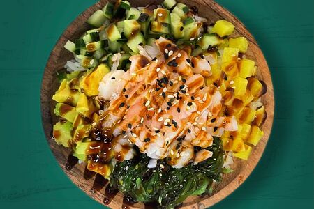 Поке с креветкой