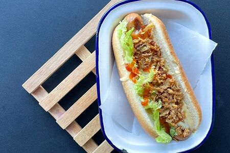 Хот-дог сырный