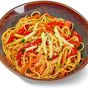 Wok Лапша яичная с овощами