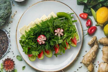 Овощной букет