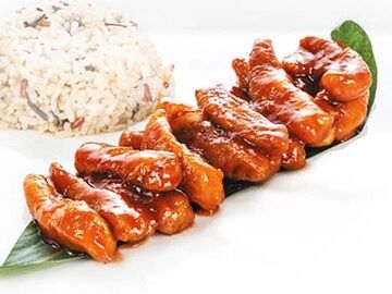 Свинина в кисло-сладком соусе