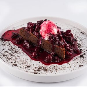 Вишневый брауни