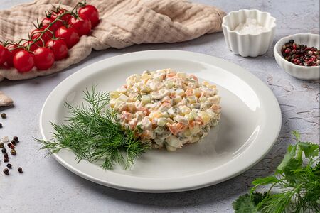 Оливье с Курицей