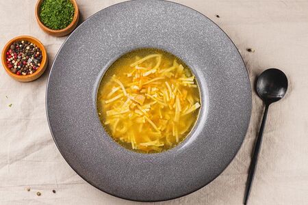 Суп-лапша с курицей