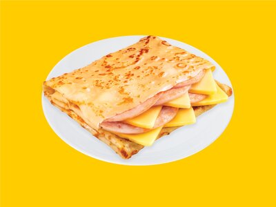 Двойной с ветчиной и сыром
