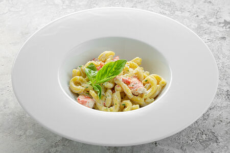 Казаречче с камчатским крабом