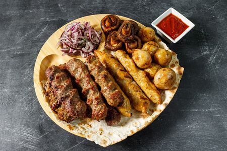 Сет Люля-кебаб из трех видов мяса