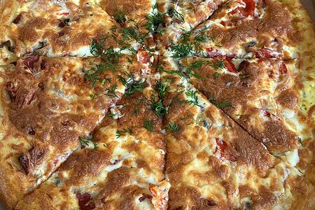 Пицца Индейка и грибы