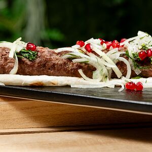 Люля-кебаб из говядины со свининой