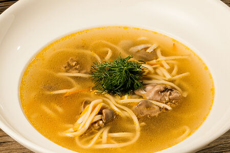 Суп-лапша Домашний с потрошками