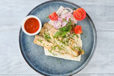 Скумбрия на гриле