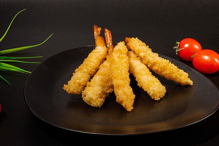 Креветки темпура