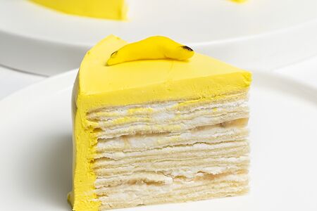 Торт Сметанник банановый