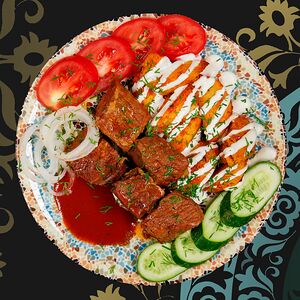 Казан-кебаб с телятиной