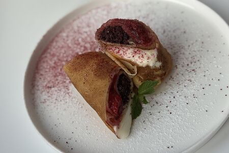 Блины Мак и вишня