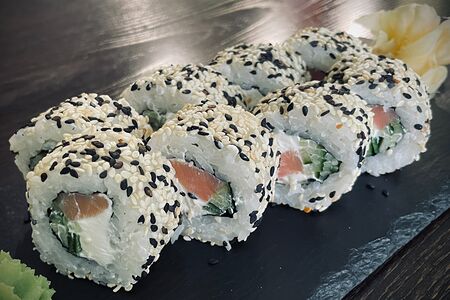 Аляска с копченым лососем