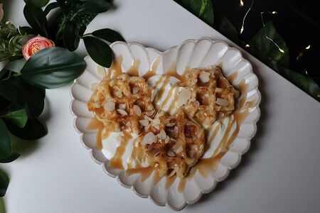 Сырники с соленой карамелью