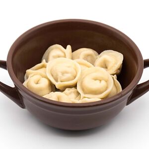 Пельмени с куриным филе