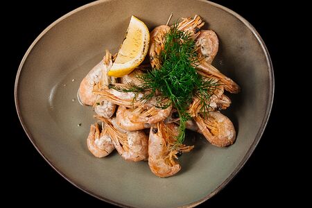 Креветки пивные вареные