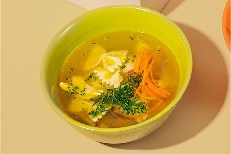 Куриный супчик с макарошками