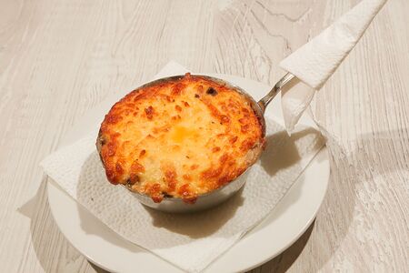 Жюльен из курицы и грибов