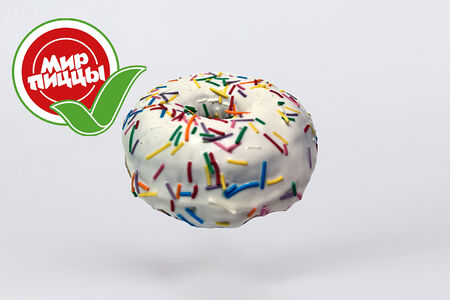 Донат с ванилью