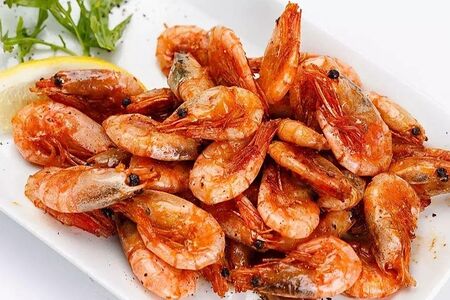 Креветки жареные