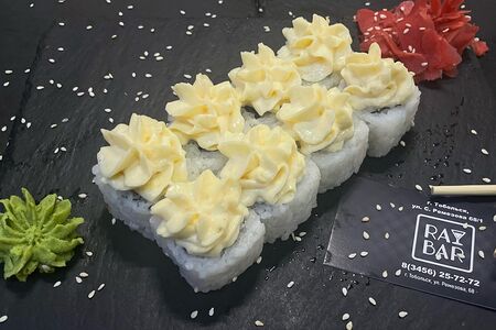 Ролл Цезарь с креветкой