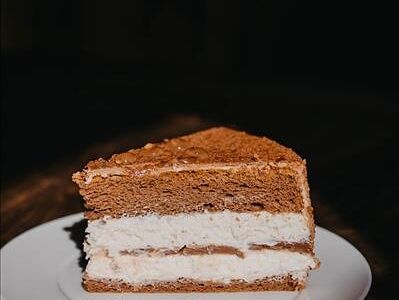 Торт Молочный ломтик 1/8