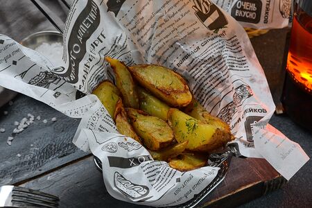 Картофель, запечённый в кожуре