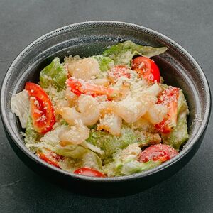 Цезарь с аргентинскими креветками