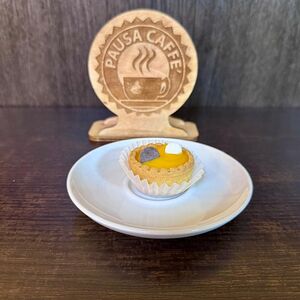 Тарталетка с апельсиновым кремом