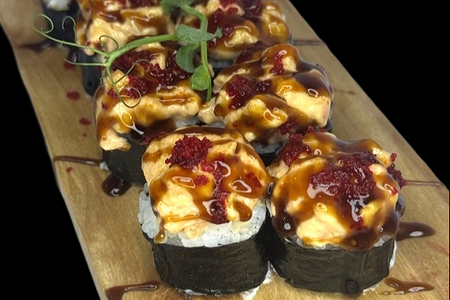 Запеченный спайси лосось