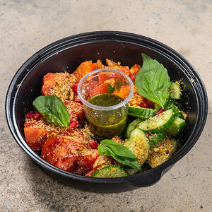 Грузинский салат с орехами